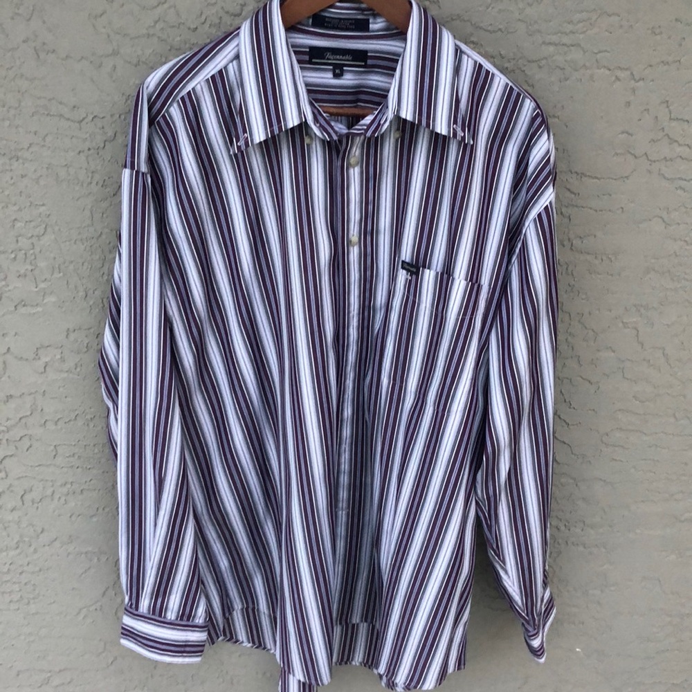 Faconnable long sleeve button down - XL